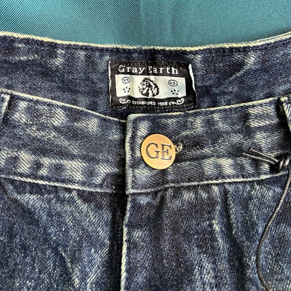 Gray Earth Mens Jeans - Picture 3 of 5